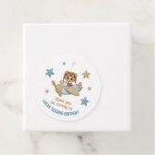 Aviator Party Bear Birthday Danke Individuelle Nam Geschenkanhänger (Beispiel)