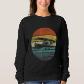 Aviator Pilot Retro Bi Plane Airplane Aviation Sweatshirt (Vorderseite)