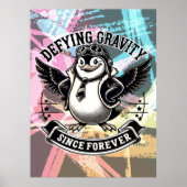 Aviator Pinguin Poster (Vorne)