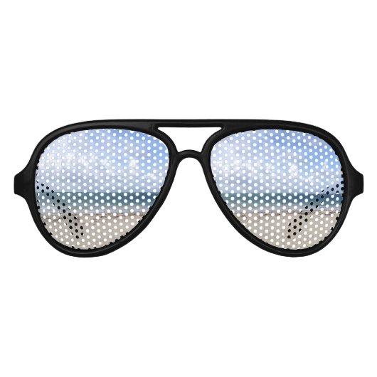 Aviator Sonnenbrille Beach View (Vorderseite)
