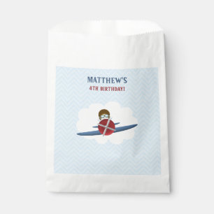 Aviator und sein Flugzeug Geschenktütchen