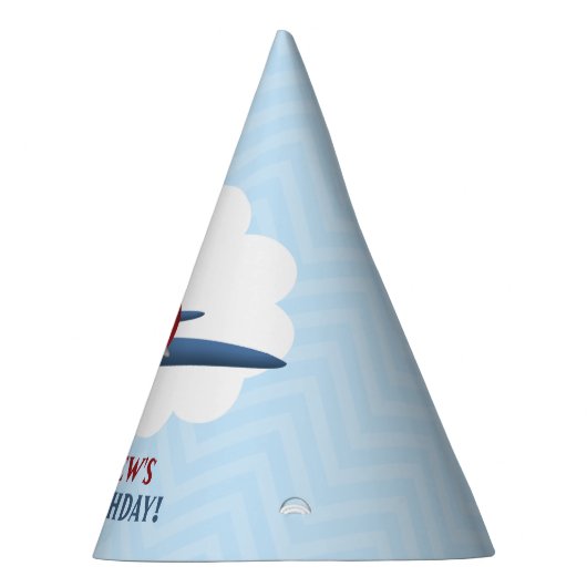 Aviator und sein Flugzeug Partyhütchen (Rechts)