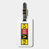 Aviatrix - AV8RX - Gepäckanhänger (Vorderseite vertikal)