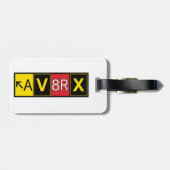 Aviatrix - AV8RX - Gepäckanhänger (Rückseite horizontal)