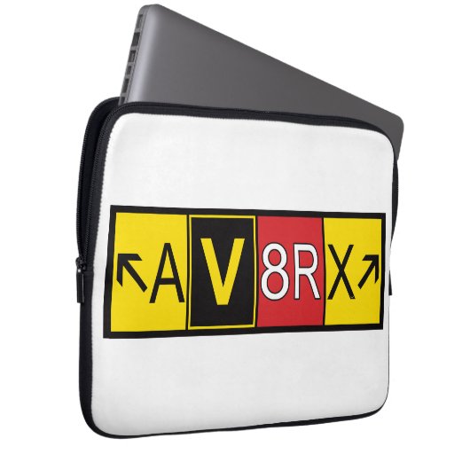 Aviatrix - AV8RX - Laptopschutzhülle (Vorne Rechts)