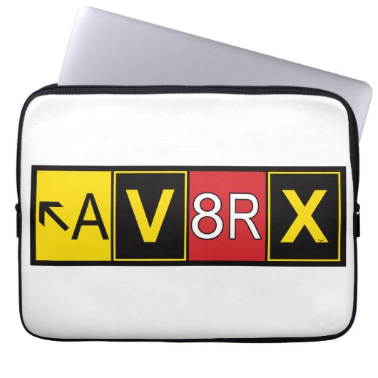 Aviatrix - AV8RX - Laptopschutzhülle (Vorderseite)