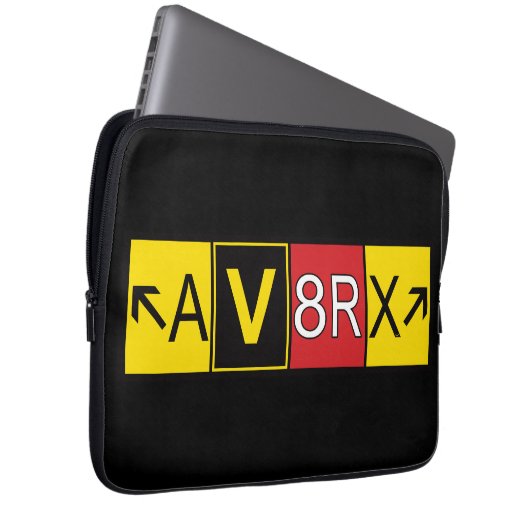 Aviatrix - AV8RX - Laptopschutzhülle (Vorne Rechts)