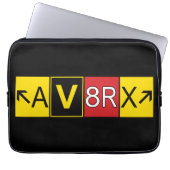 Aviatrix - AV8RX - Laptopschutzhülle (Vorderseite)