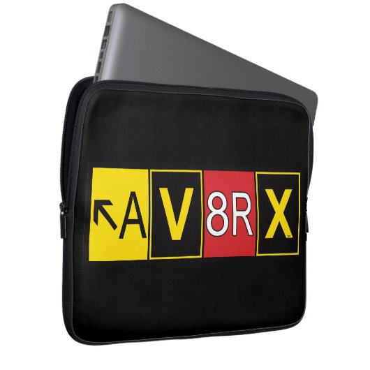 Aviatrix - AV8RX - Laptopschutzhülle (Vorne Rechts)