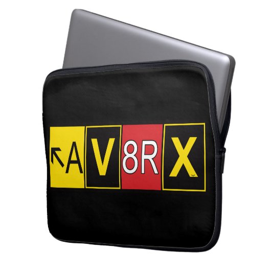 Aviatrix - AV8RX - Laptopschutzhülle (Vorderseite Links)