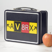 Aviatrix - AV8RX - Metall Brotdose (Beispiel)