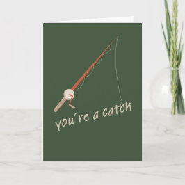 Avid Fisherman Father's Day Card Karte