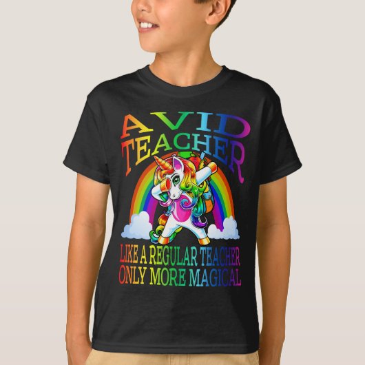 Avid Lehrer wie ein normaler Lehrer nur noch mehr T-Shirt (Vorderseite)