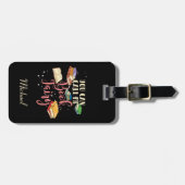 Avid Reader, den Sie mir buchen können Nerd Gepäckanhänger (Vorderseite horizontal)