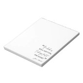 Avid Reader II - Jane Austen Zitat Notizblock (Rotiert)