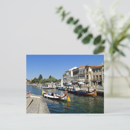 Aviero Portugal Postkarte (Stehend Vorderseite)