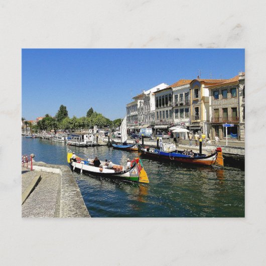 Aviero Portugal Postkarte (Vorderseite)