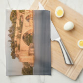 Avignon Bridge Frankreich Geschirrtuch (Viertel Falte)