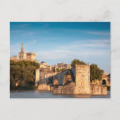 Avignon Bridge Frankreich Postkarte (Vorderseite)