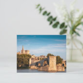 Avignon Bridge Frankreich Postkarte (Stehend Vorderseite)