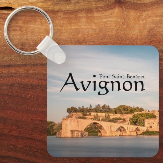 Avignon Bridge Frankreich Schlüsselanhänger (Vorderseite)