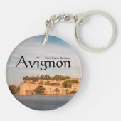 Avignon Bridge Frankreich Schlüsselanhänger (Rückseite)