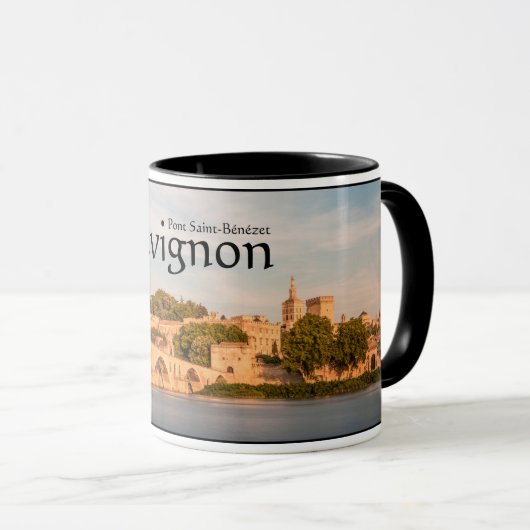 Avignon Bridge Frankreich Tasse (VorderseiteRechts)