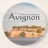 Avignon Bridge Souvenir Getränkeuntersetzer (Vorne)