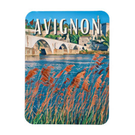 Avignon Foto Vintage Magnet