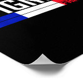 Avignon France Flag Travel Souvenir For Locals And Poster (Ecke)