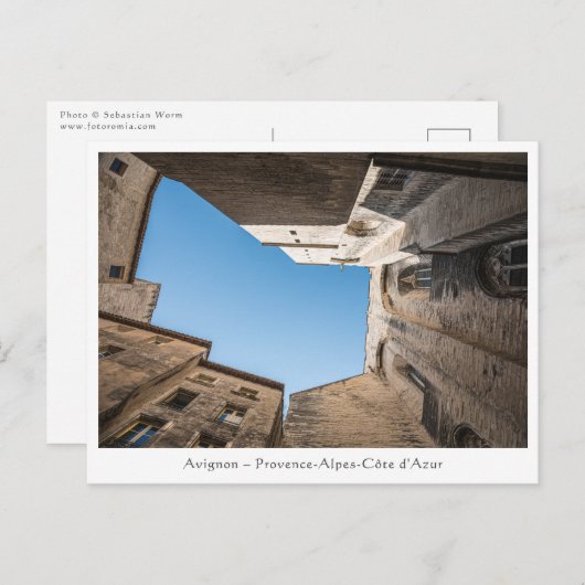 Avignon Frankreich Postkarte (Vorne/Hinten)