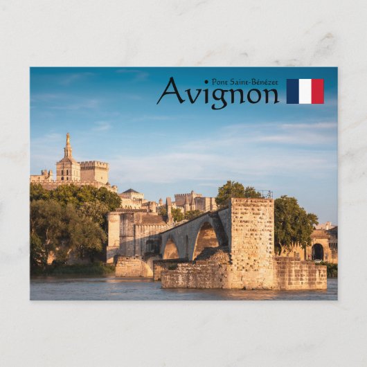 Avignon Frankreich Postkarte (Vorderseite)