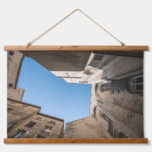 Avignon Frankreich Wandteppich Mit Holzrahmen (Vorne)