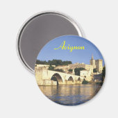 Avignon-Magnet Magnet (Vorderseite/Rückseite)