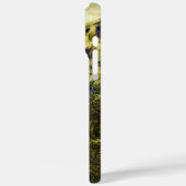 Avignon Olive Green Abstrakt Art Case-Mate iPhone Hülle (Rückseite / Links)
