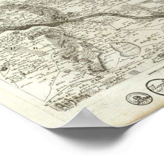 Avignon, Orange Poster (Ecke)