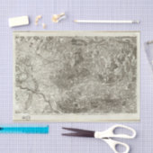 Avignon, orange seidenpapier (Handwerk)