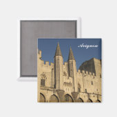 Avignon Palace of the Pope Magnet (Vorderseite/Rückseite)