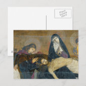 Avignon Pieta, 1450-60 Postkarte (Vorne/Hinten)