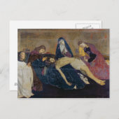 Avignon Pieta, 1450-60 Postkarte (Vorne/Hinten)