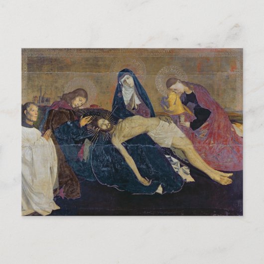 Avignon Pieta, 1450-60 Postkarte (Vorderseite)