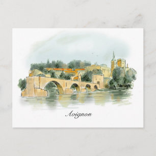 Avignon-Postkarte Postkarte