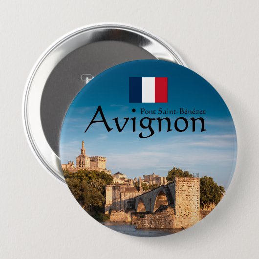 Avignon Souvenir Button (Vorne & Hinten)