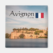 Avignon Souvenir Magnet (Vorne)
