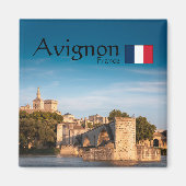 Avignon Souvenir Magnet (Vorne)