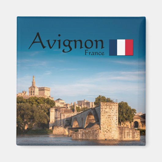 Avignon Souvenir Magnet (Vorne)