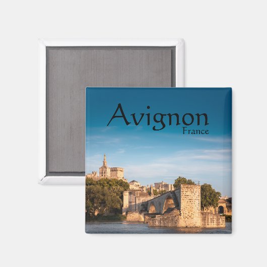 Avignon Souvenir Magnet (Vorderseite/Rückseite)