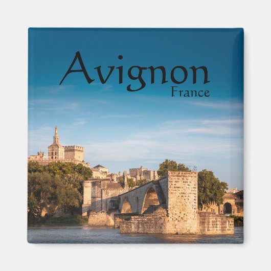 Avignon Souvenir Magnet (Vorne)