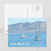 Avila Beach, CA Postkarte (Vorne/Hinten)