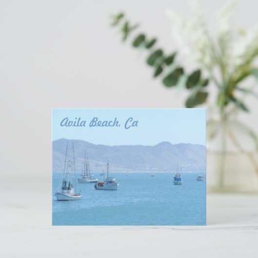 Avila Beach, Ca Postkarte (Stehend Vorderseite)